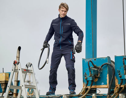 ☀️e.s.motion 2020ARBEITSBUNDHOSE & WINTER-SOFTSHELLJACKE IM SET❄️