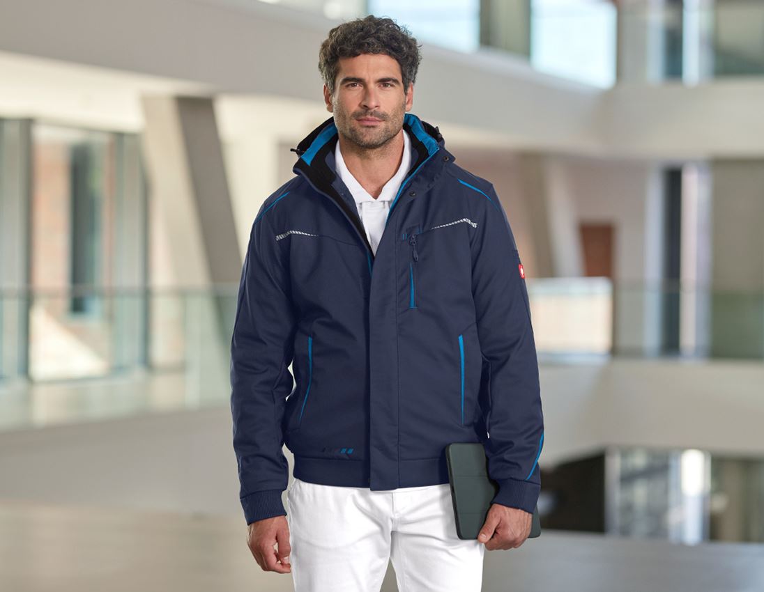 ☀️e.s.motion 2020ARBEITSBUNDHOSE & WINTER-SOFTSHELLJACKE IM SET❄️