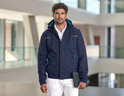 ☀️e.s.motion 2020ARBEITSBUNDHOSE & WINTER-SOFTSHELLJACKE IM SET❄️