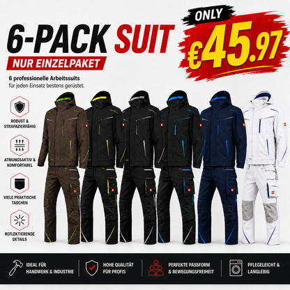 ☀️e.s.motion 2020ARBEITSBUNDHOSE & WINTER-SOFTSHELLJACKE IM SET❄️