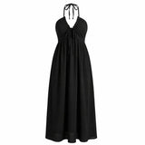 Women's Factory Drop Ruched Halter Maxi Dress - 8 Piece Clearance Bundle