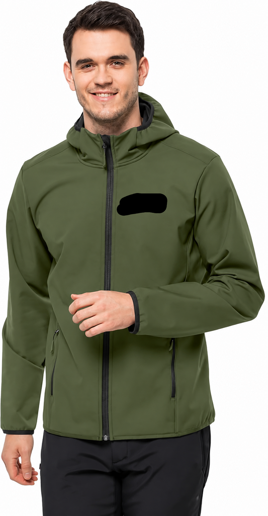 🔥 Tagesangebot – Herren Softshell-Kapuzenjacke | Komfort & Schutz für jeden Tag